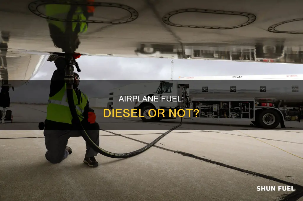 is airplane fuel diesel