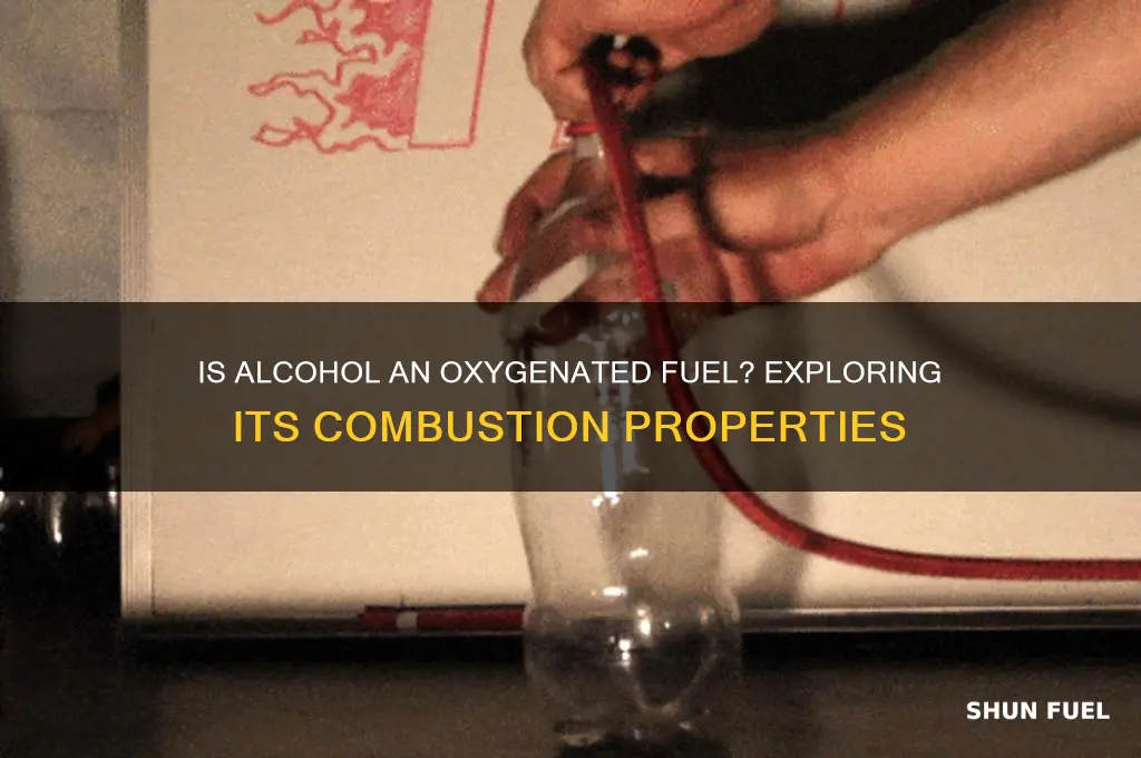 is alcohol an oxygenated fuel