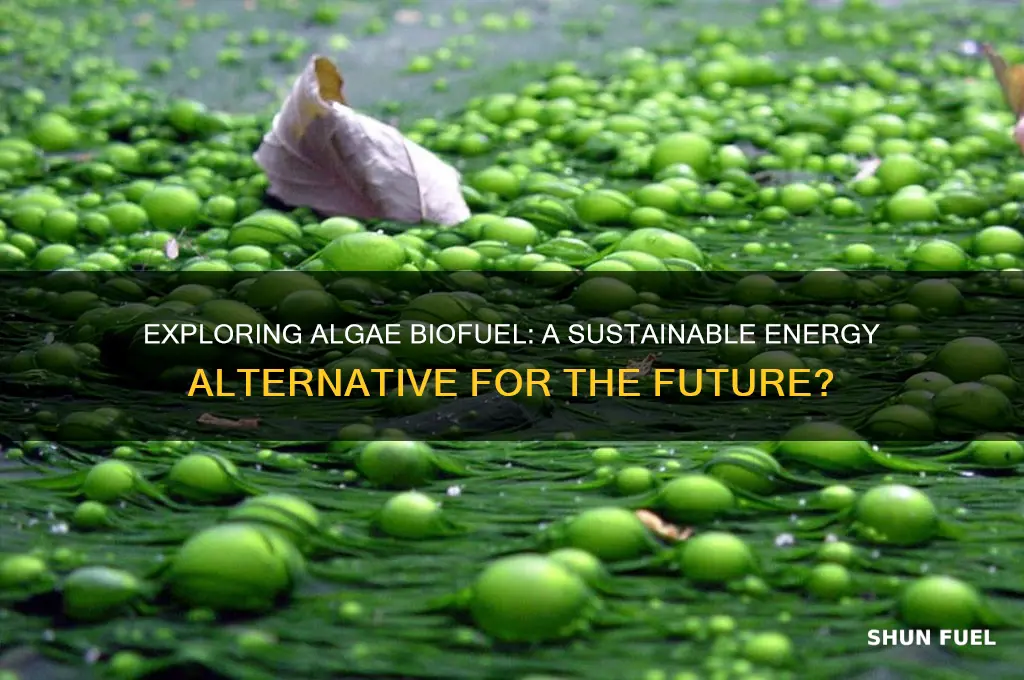 is algae fuel possible