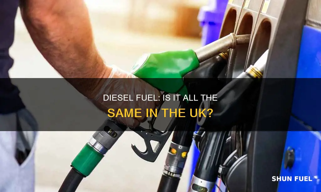 is all diesel fuel the same uk
