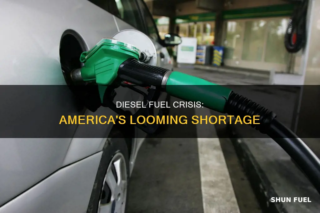 is america low on diesel fuel