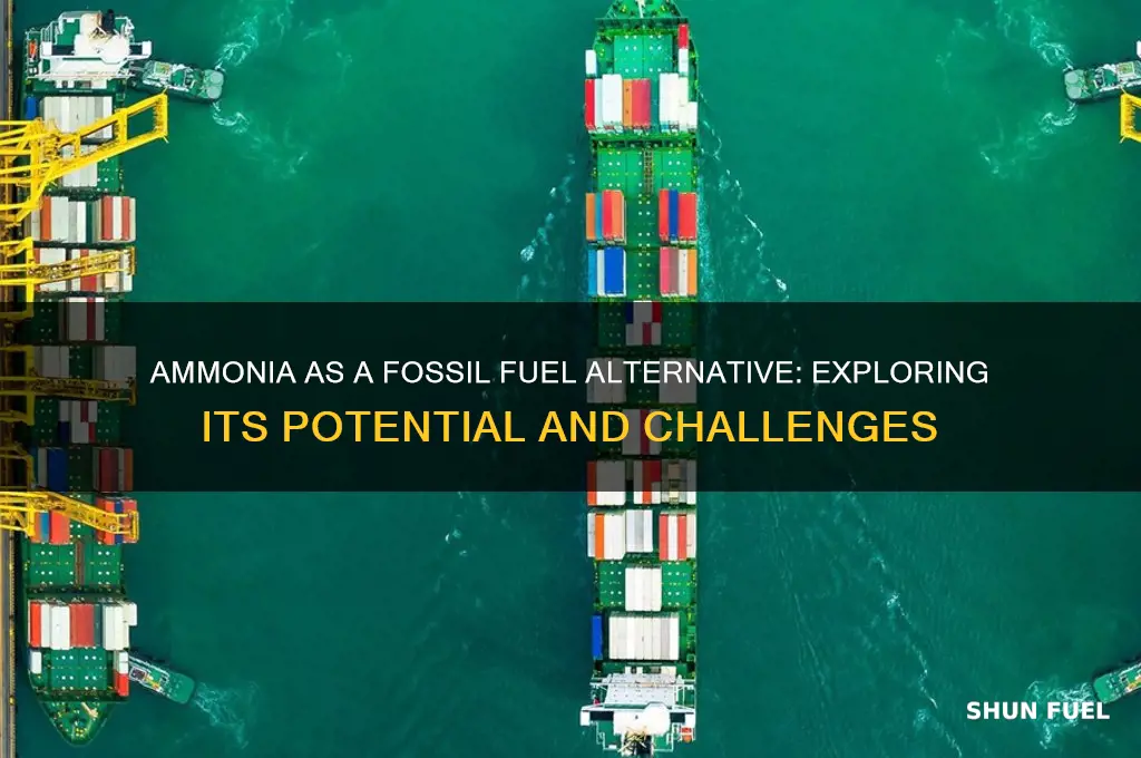 is ammonia a foccil fuel