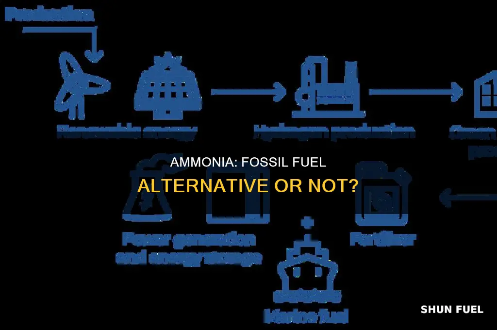 is ammonia a fossil fuel