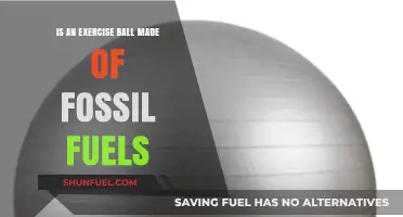 Are Exercise Balls Made From Fossil Fuels?