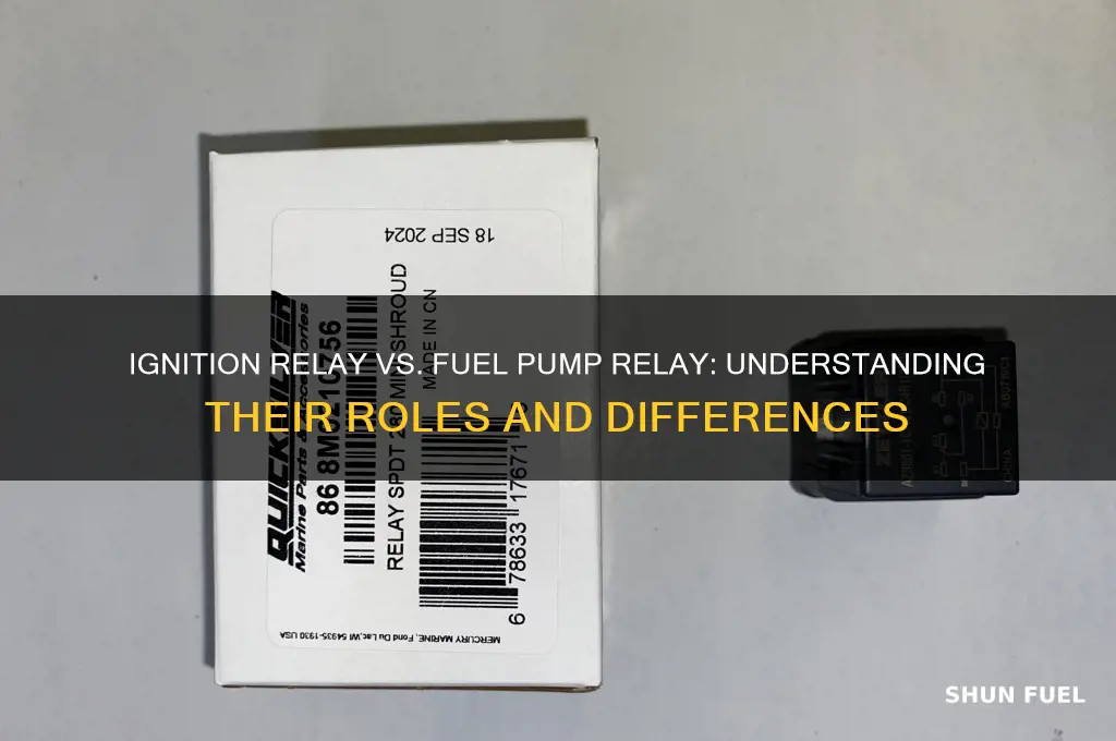 is an igition relay a fuel pump relay