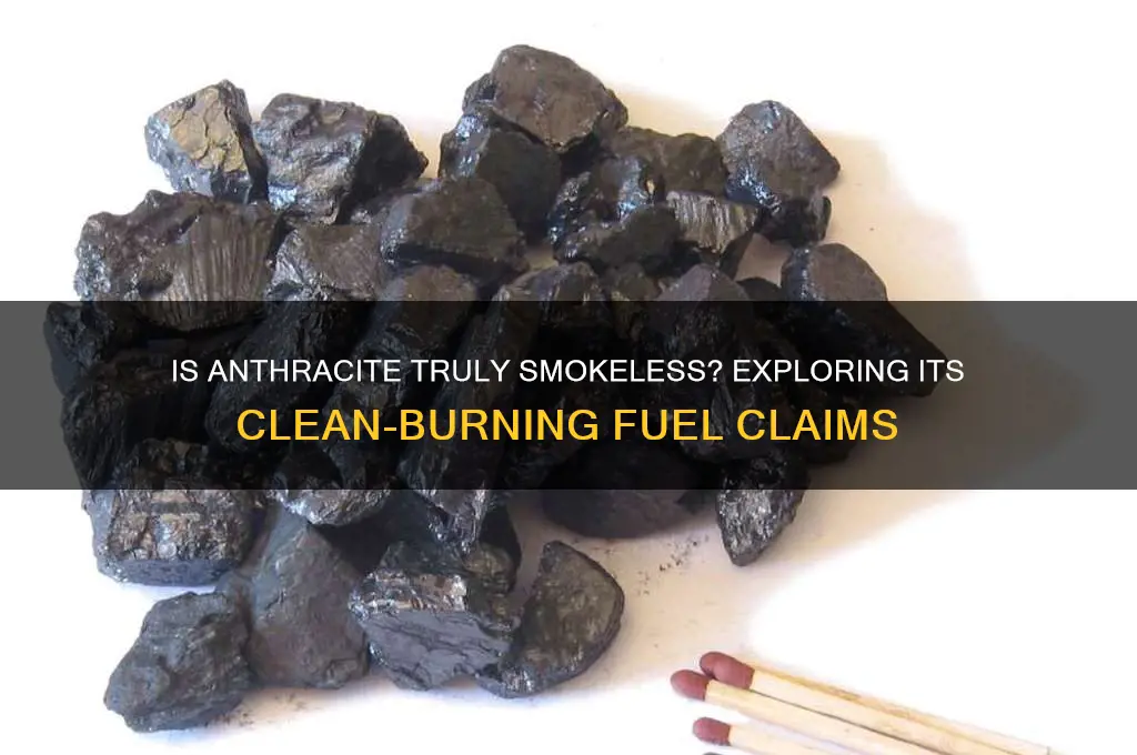 is anthracite a smokeless fuel