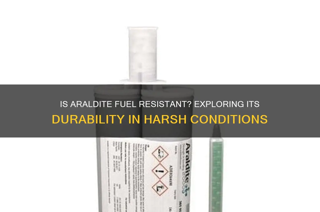 is araldite fuel resistant