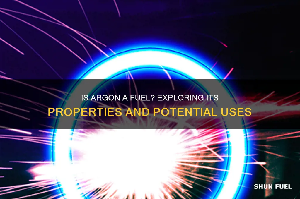 is argon a fuel