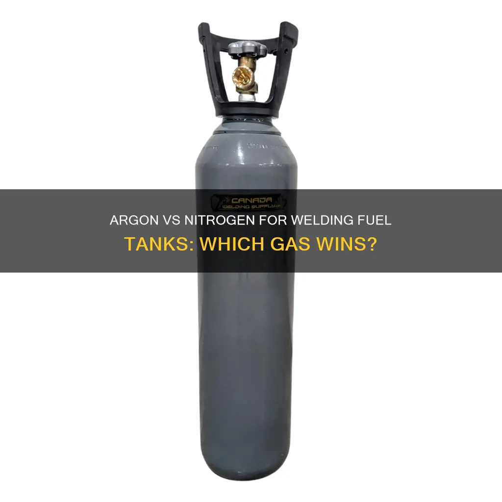 is argon or nitrogen better for welding a fuel tank