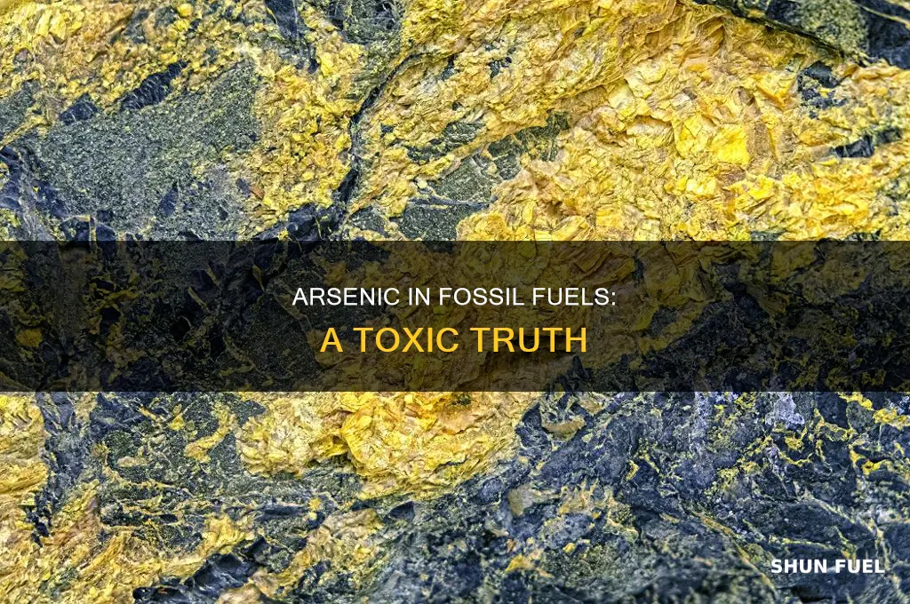 is arsenic a fossil fuels