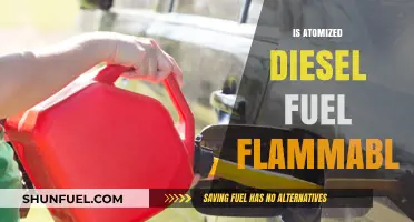 Is Atomized Diesel Fuel Flammable? Understanding the Science