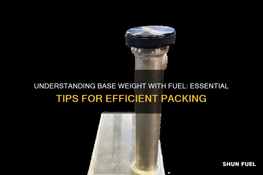 is base weight with fuel