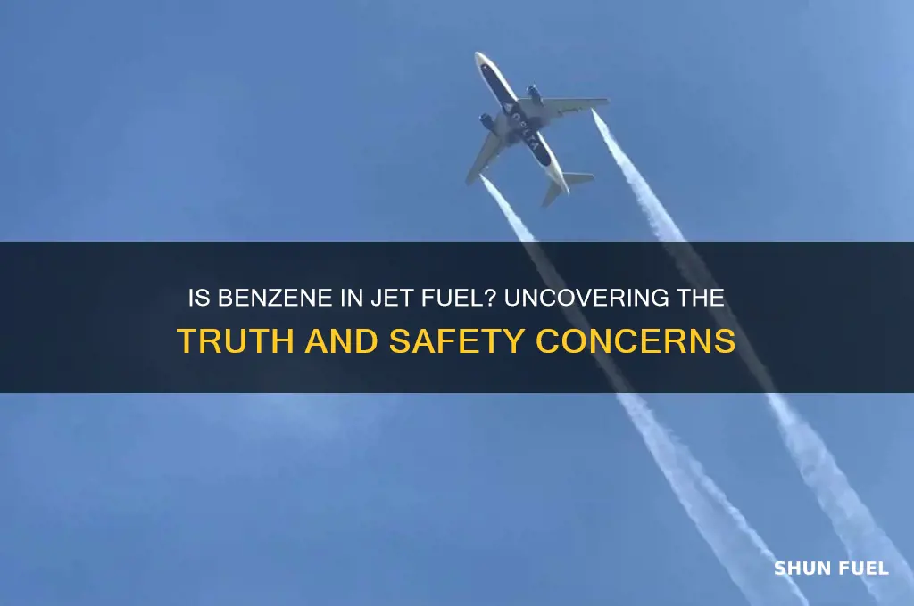 is benzene in jet fuel