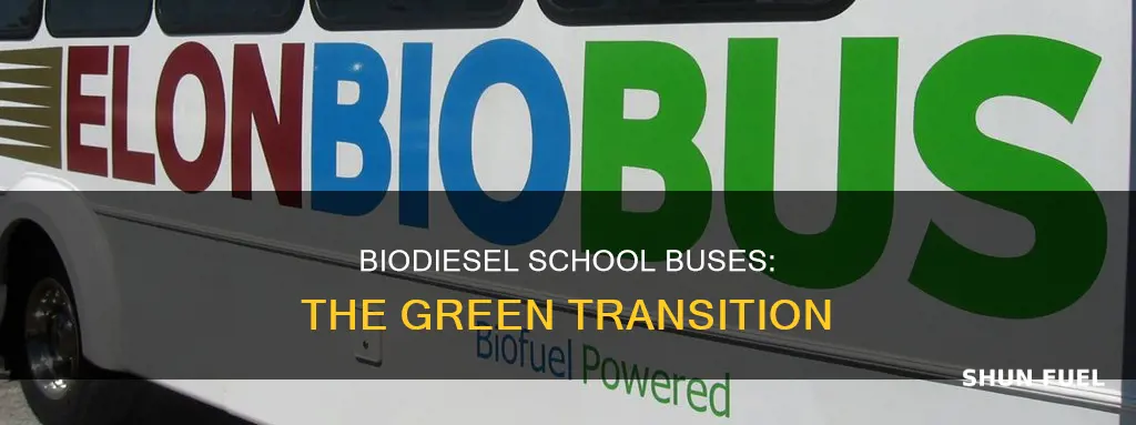 is bio diesel fuel being used in school buses