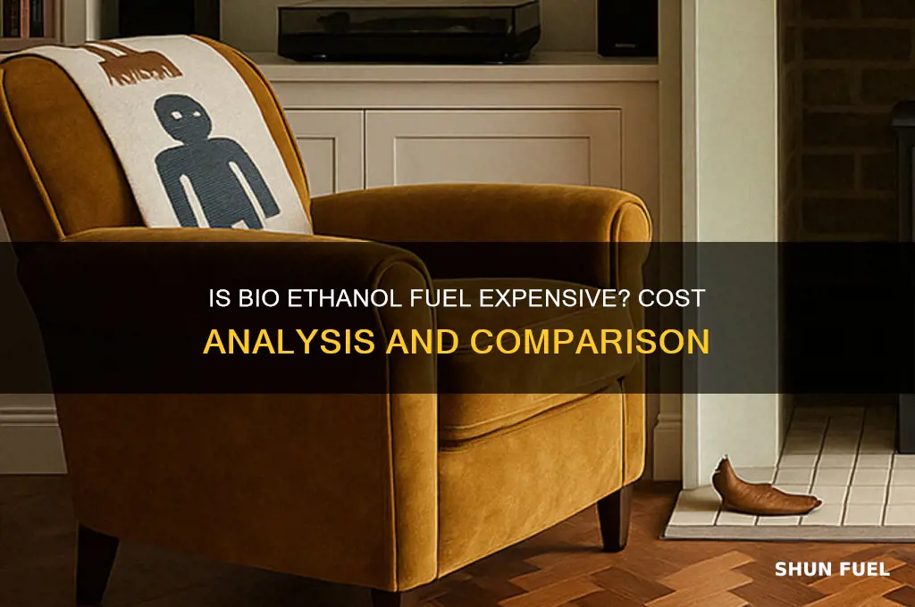 is bio ethanol fuel expensive