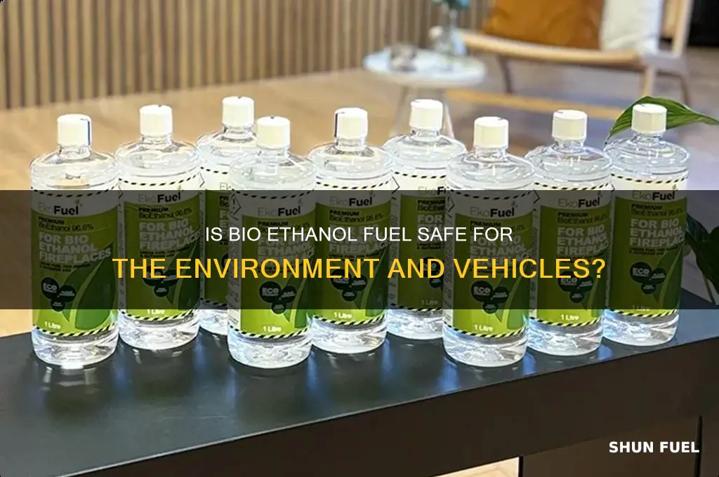 is bio ethanol fuel safe