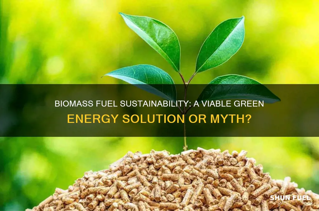 is biomass fuel sustainable