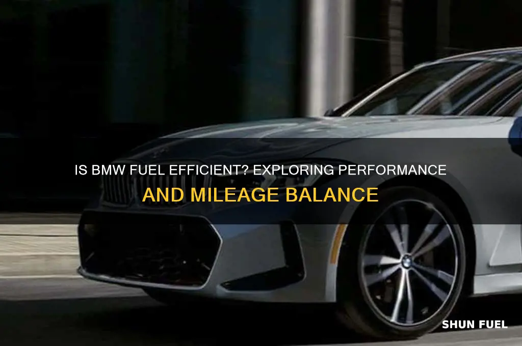 is bmw fuel efficient