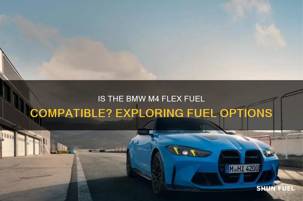 is bmw m4 flex fuel