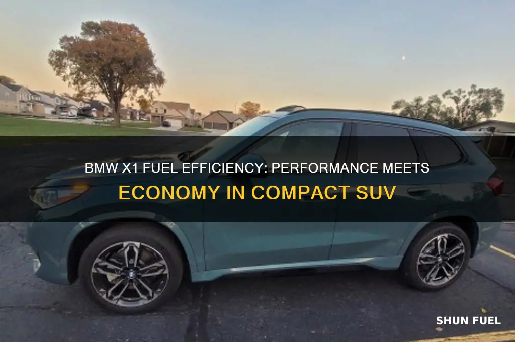 is bmw x1 fuel efficient