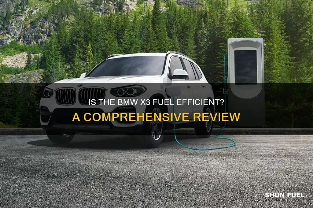 is bmw x3 fuel efficient