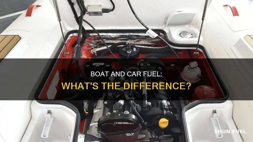is boat fuel different from car fuel
