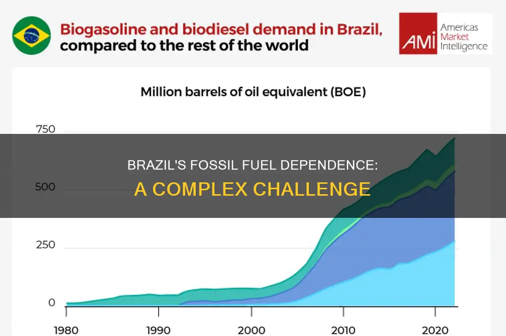 is brazil dependent on fossil fuels