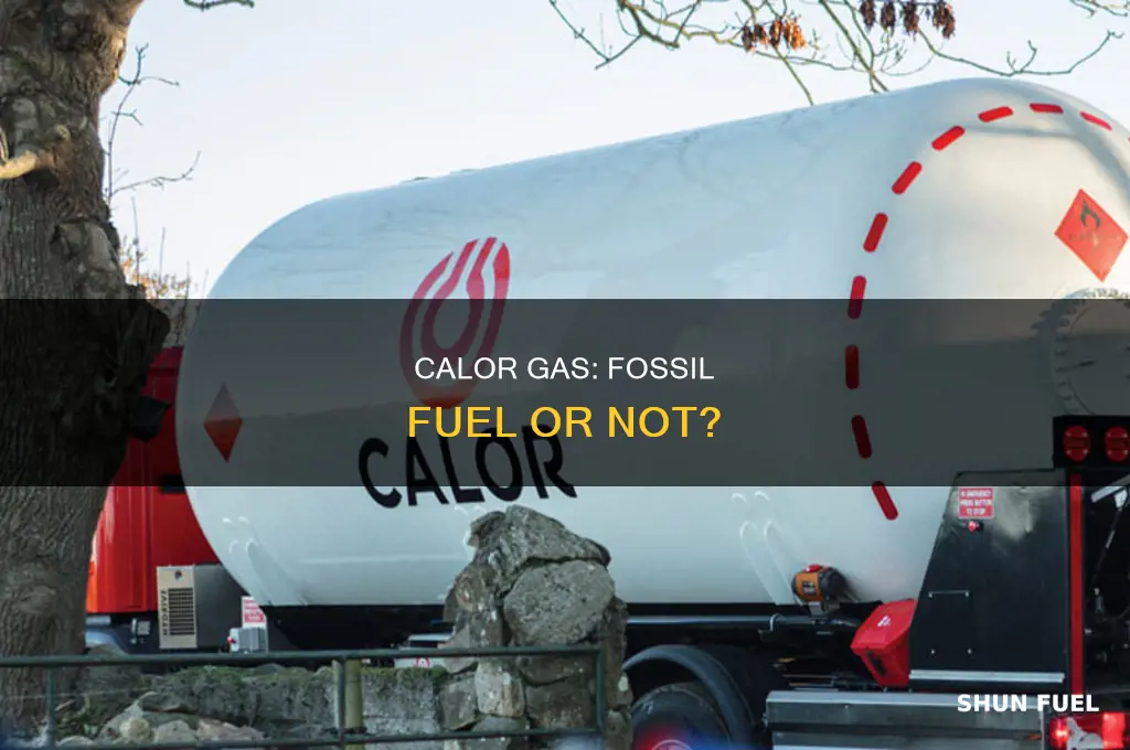 is calor gas a fossil fuel