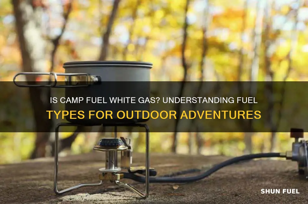 is camp fuel white gas