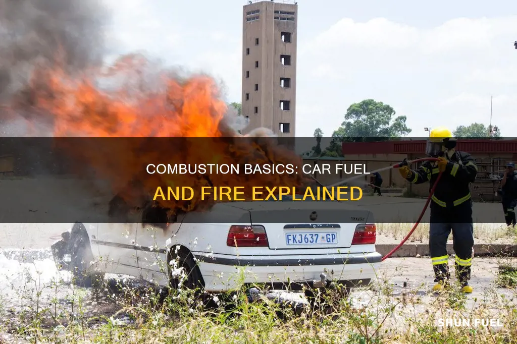 is car fuel and fire a combustion