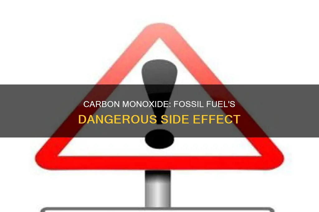is carbon monoxide a fossil fuel