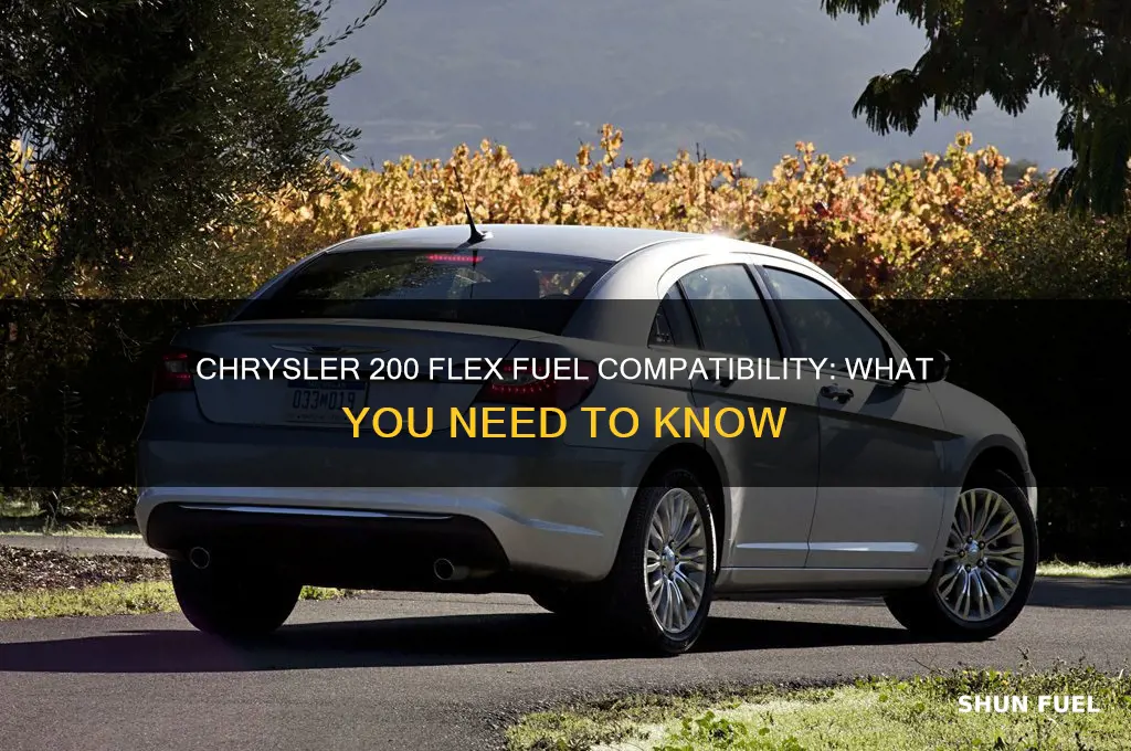 is chrysler 200 flex fuel