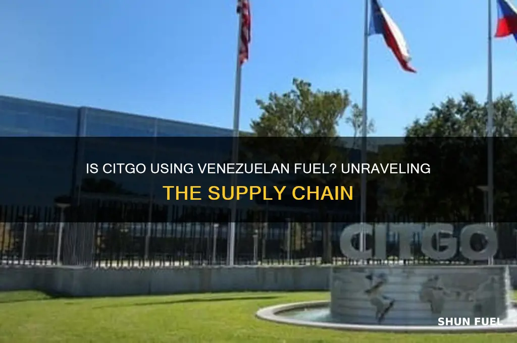 is citgo using venezuelan fuel