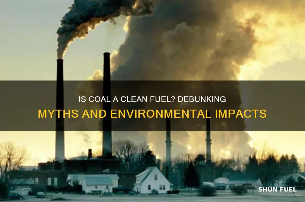 is coal a clean fuel