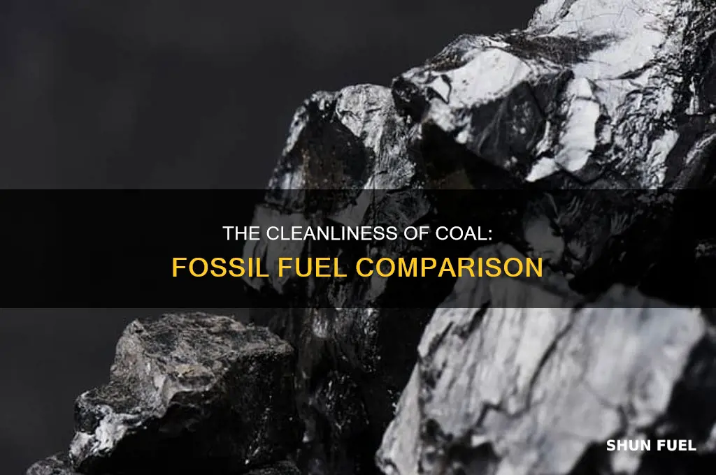 is coal considered cleaner than other fossil fuels