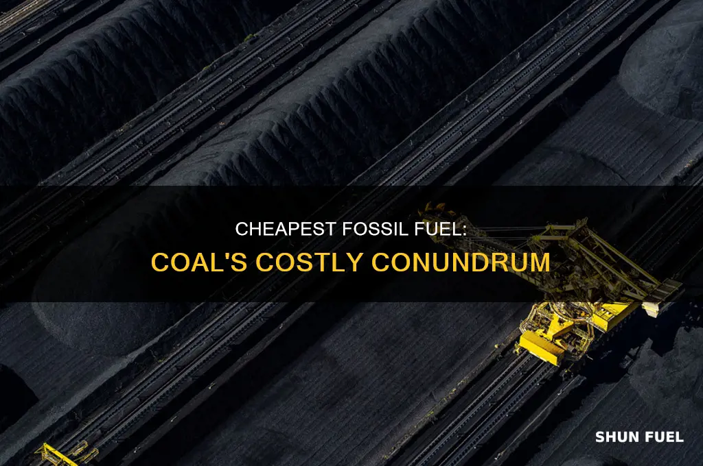 is coal the cheapest fossil fuel