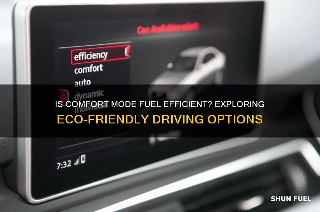 is comfort mode fuel efficient