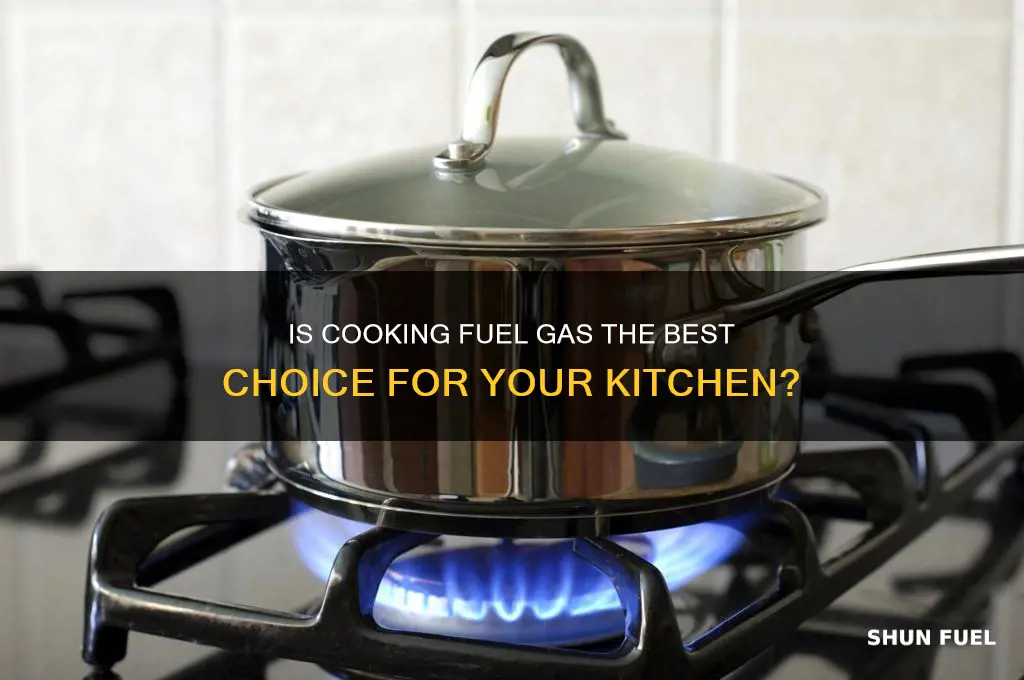 is cooking fuel gas