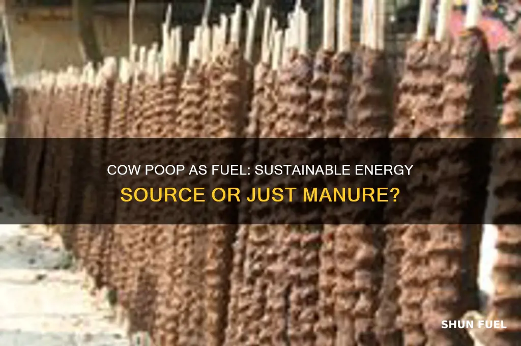 is cow poop fuel