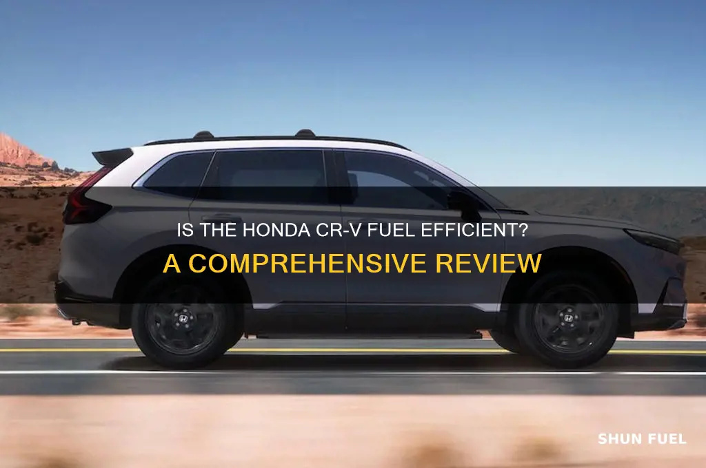 is crv fuel efficient