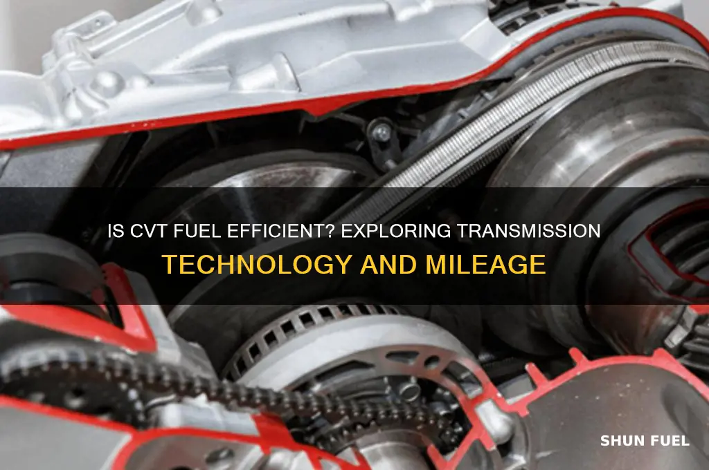 is cvt fuel efficient