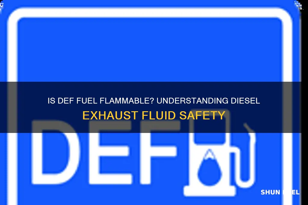is def fuel flammable
