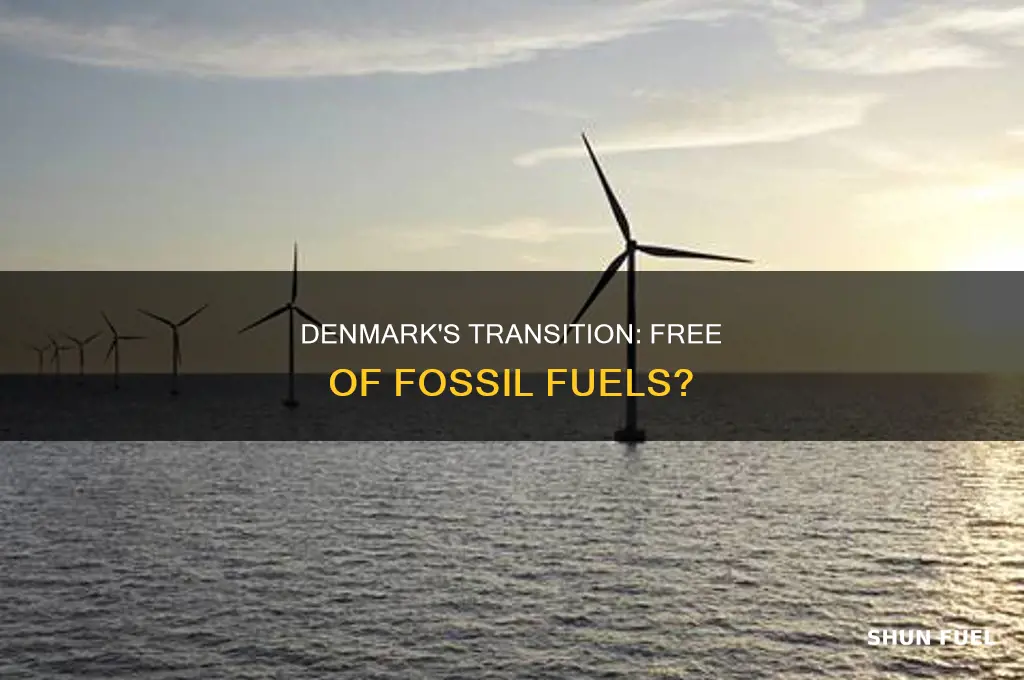 is denmark free of fossil fuel
