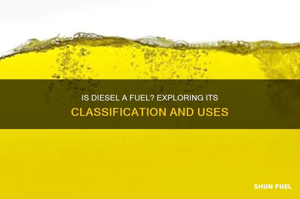 is diesal considered a fuel