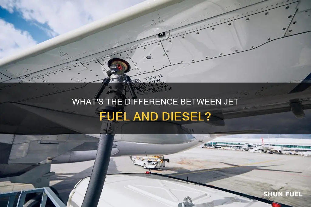 is diesel and jet fuel the same
