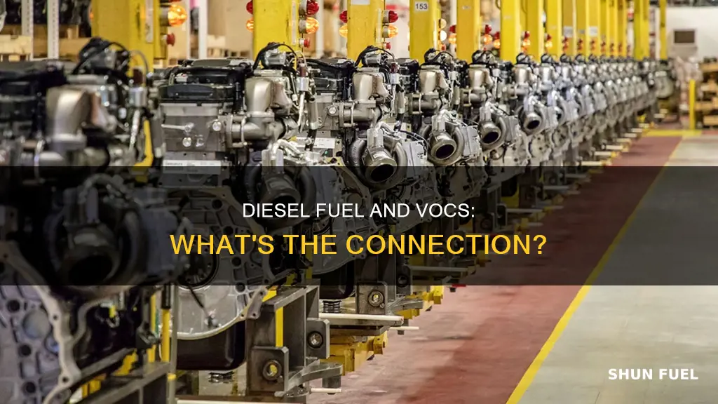 is diesel fuel a voc
