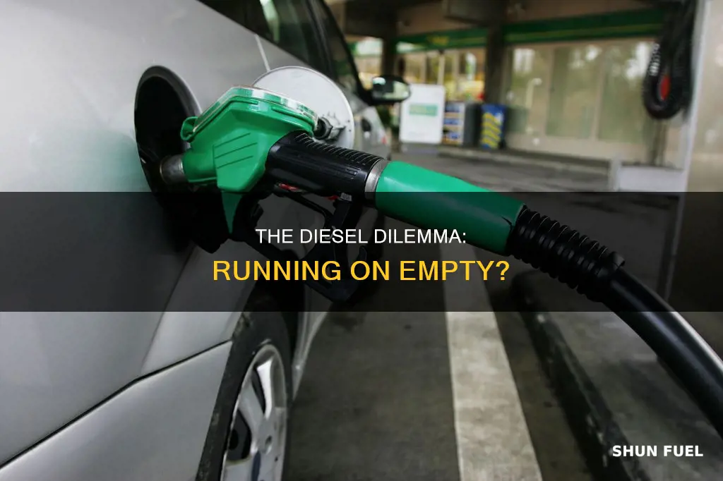 is diesel fuel about to run out
