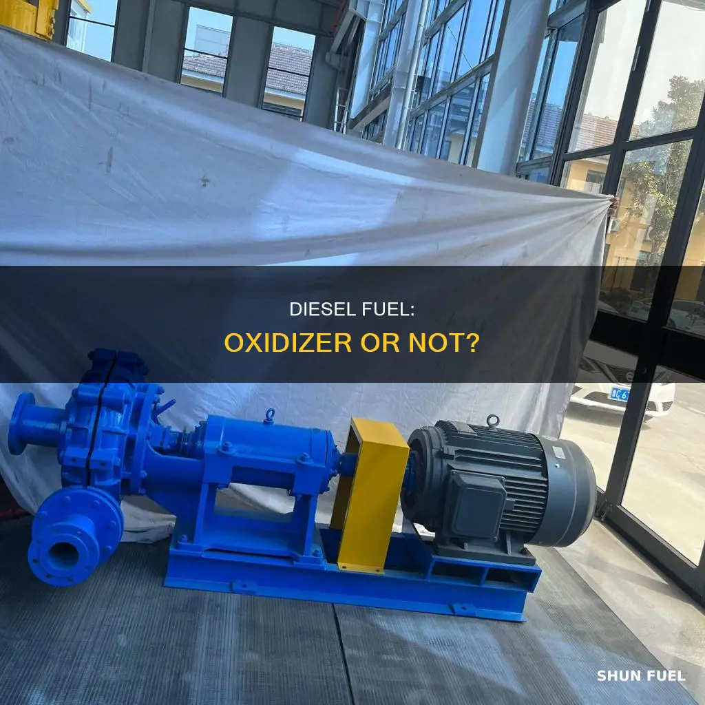 is diesel fuel an oxidizer