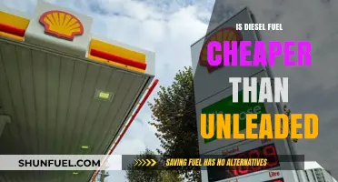 Why Diesel Fuel Costs Less Than Unleaded Gasoline