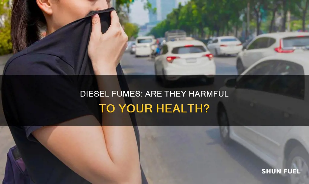 is diesel fuel fumes harmful